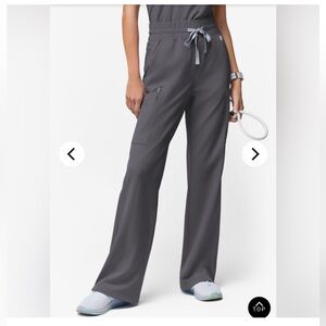 Uniform Advantage ReSurge Crystal 7-Pocket High Waisted Wide Leg Pant Pewter S